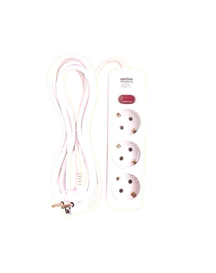 Ổ cắm tiêu chuẩn Châu Âu Sopoka 3N2-5, dây dài 4.5m