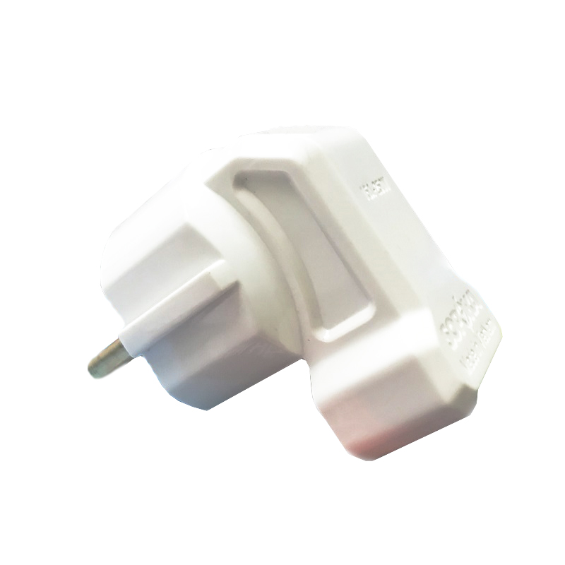 Phích cắm siêu chịu tải dây gập, có cực tiếp mát Sopoka P3000W-G2