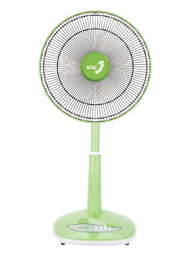 Quạt đứng lửng Asia VY358290 màu chuối non, công suất 55W, 3 cấp độ gió