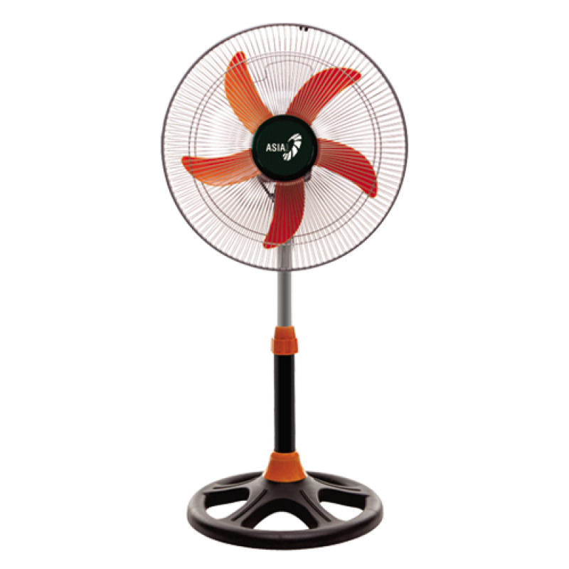 Quạt đứng lửng Asia VY538890 màu đen, công suất 55W