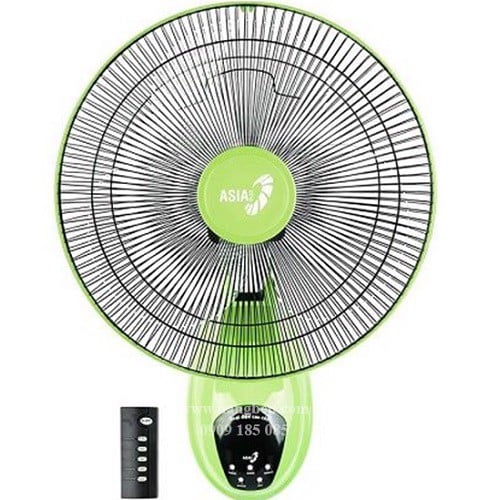 Quạt treo tường Asia VY377290 màu chuối non, công suất 55W