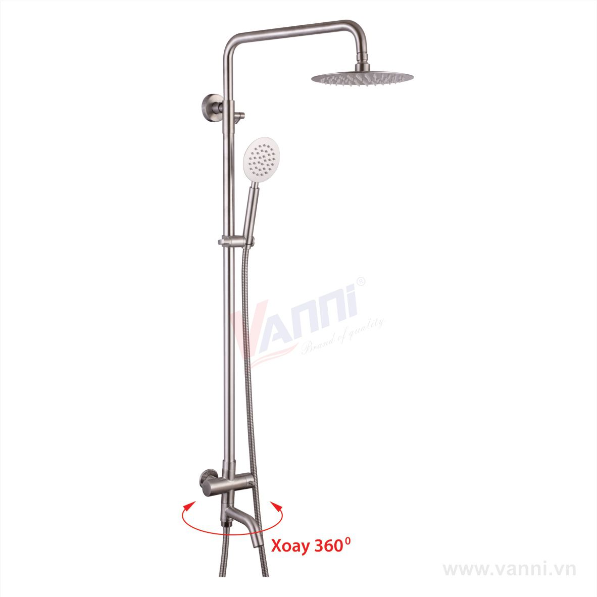 Sen cây tắm đứng lạnh 3 chế độ Vanni VN-8117