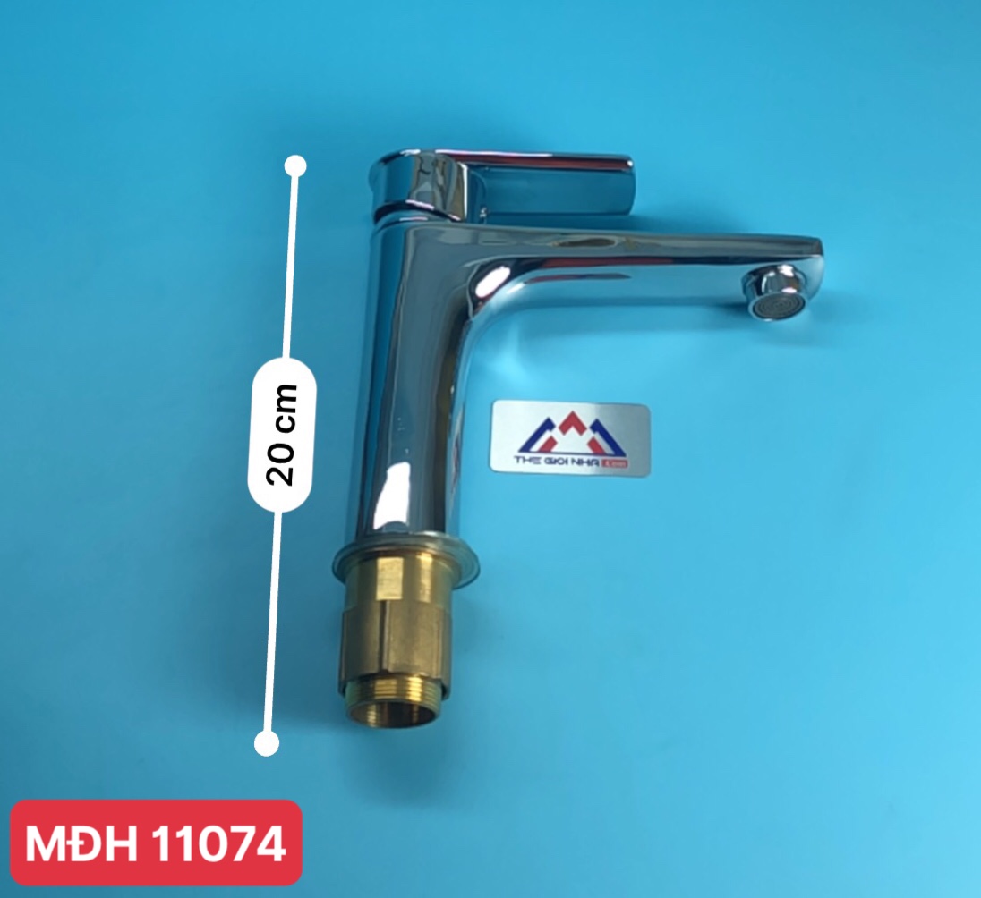Vòi đồng tay bằng LĐ 38 + dây cấp Luco