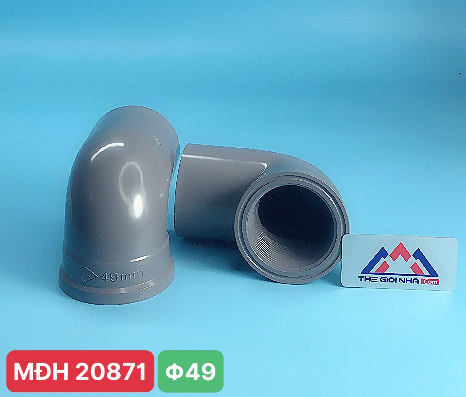 Co ren trong uPVC nhựa Siêu Thành CRT49 Ø49mm