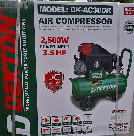 Máy Nén Khí Dekton DK-AC30DR 3.5HP có dầu
