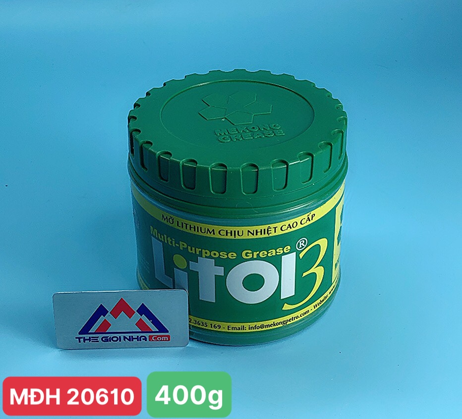 Mỡ bò chịu nhiệt Litol3, khối lượng 400g