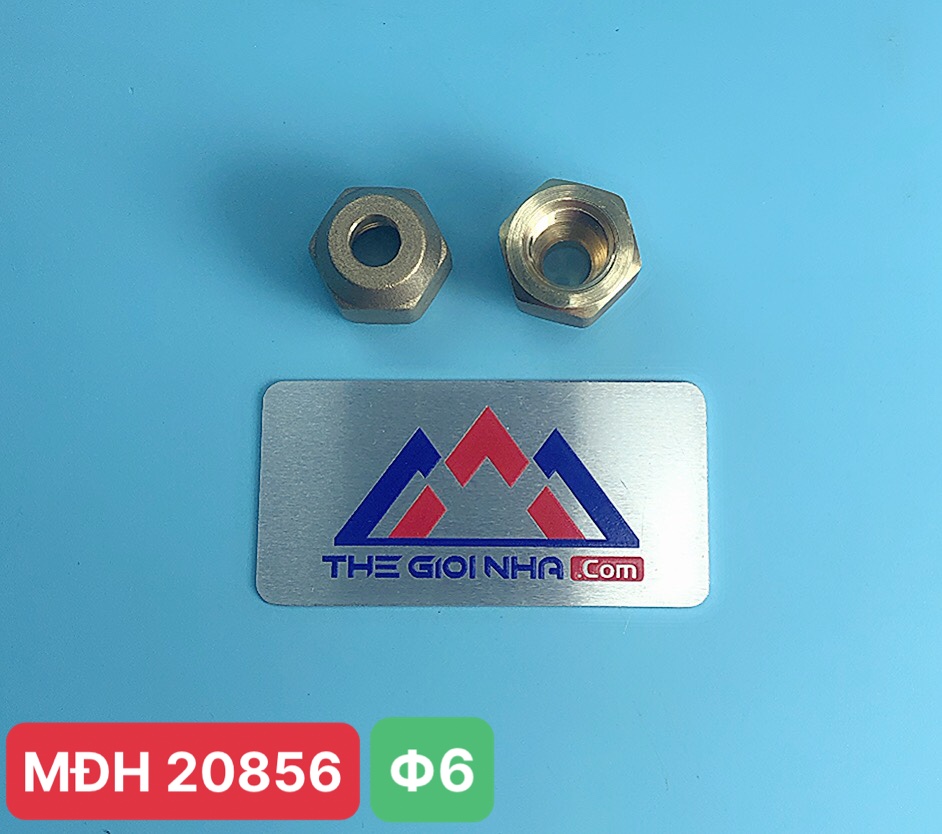 Rắc co (tán đồng) máy lạnh phi 6