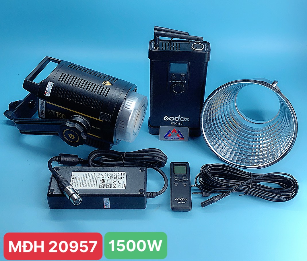 Đèn LED quay phim trong phòng công suất 150W, Godox VL150