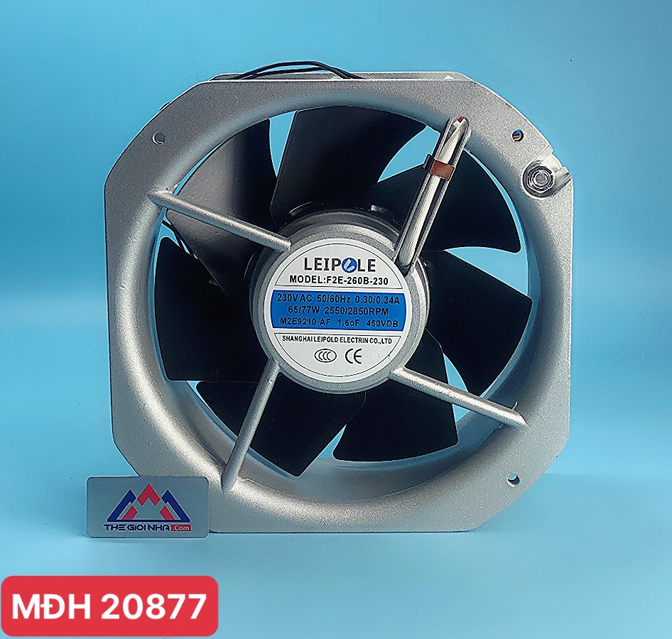 Quạt tủ điện Leipole F2E-260B-230