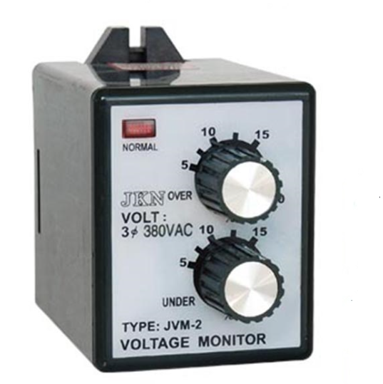 Rơ le bảo vệ chống mất pha JKN JVM-2, 380V 3 pha