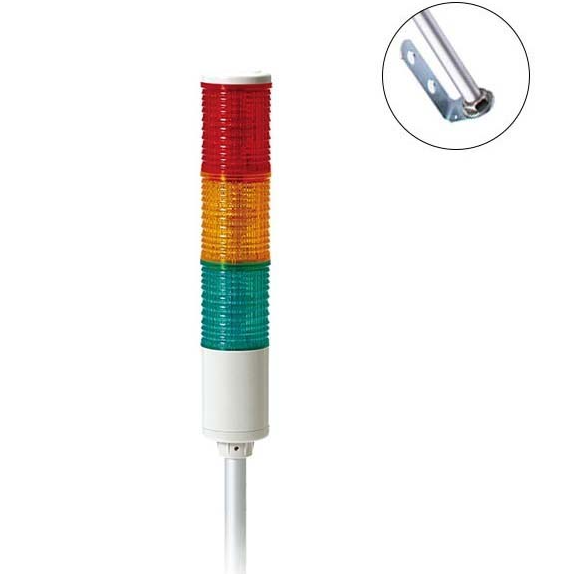 Đèn tín hiệu có còi, 3 tầng, 3 màu, 55mm, 220VHanyoung HY-TWBN-220-3