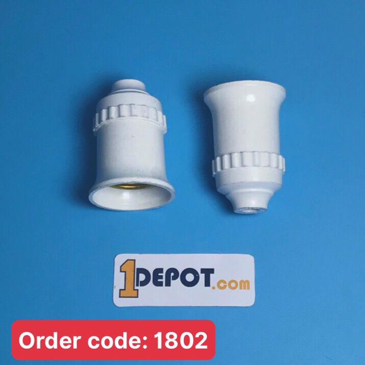 Đui đèn xoáy màu đen Ominsu lt-lđ, 5a 250v e27
