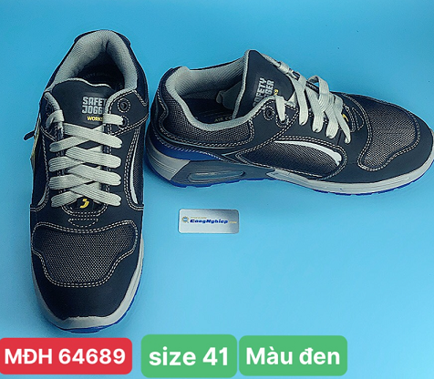 Giày bảo hộ RAPTOR size 41 màu đen SafetyJogger S1P