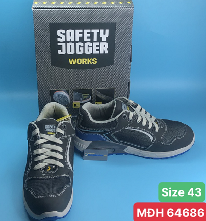 Giày bảo hộ RAPTOR size 43 màu đen SafetyJogger S1P
