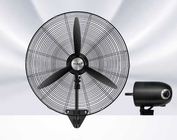 Quạt treo công nghiệp Hali CN650, công suất 190w, đường kính cánh 650mm, màu đen