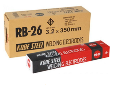 Que hàn sắt 3.2mm Kobelco RB-26, kích thước 3.2x350mm, 1 hộp 5kg