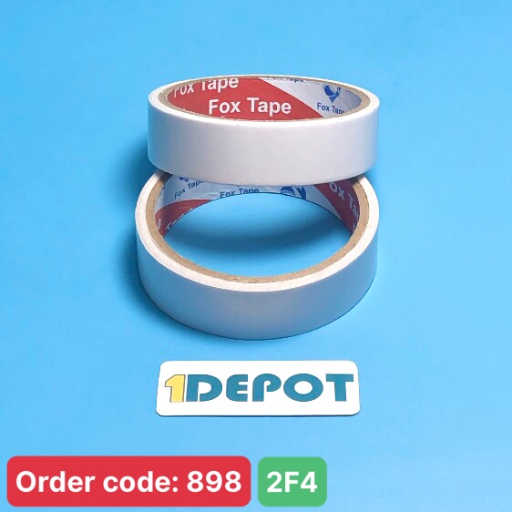 Băng keo 2 mặt 2F4 5m5 12 cuộn/cây