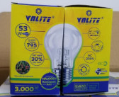 Bóng đèn Halogen Vnlite 53w, ánh sáng vàng, đuôi E27