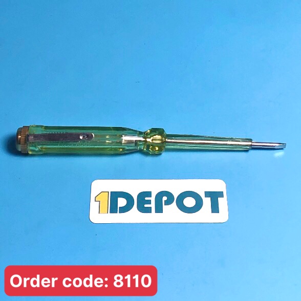 Bút thử điện dân dụng màu vàng ⊖3.5x52mm Kapusi K-9064