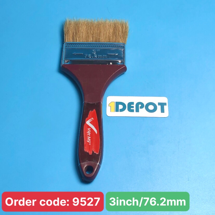 Cọ quét sơn VIỆT MỸ, loại cán nâu 3 inch (76.2mm)