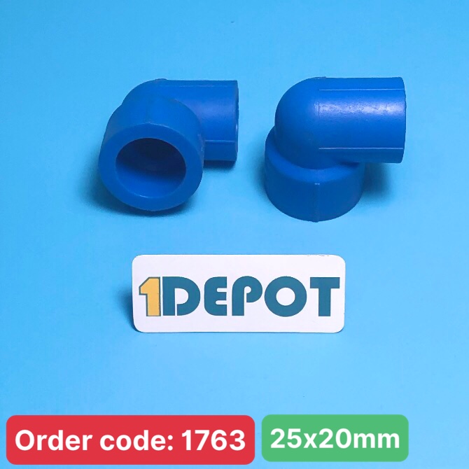 Co rút 90⁰ PPR Ø25 BÌNH MINH, kích thước Ø25x20mm