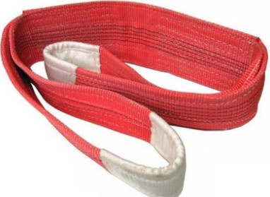 Dây cáp vải cẩu hàng 5 tấn dài 4m màu đỏ, bản rộng 125mm
