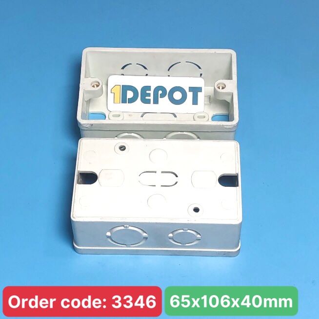Đế âm đơn chống cháy loại sâu Sino S2157H