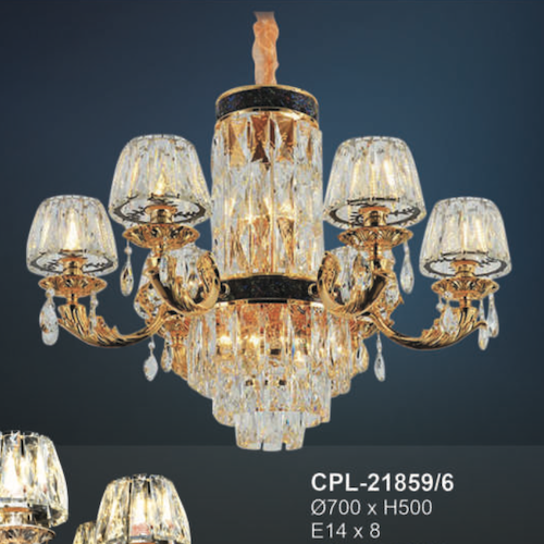 Đèn chùm Andora CPL-21859/6 Ø700*H500, E14x8