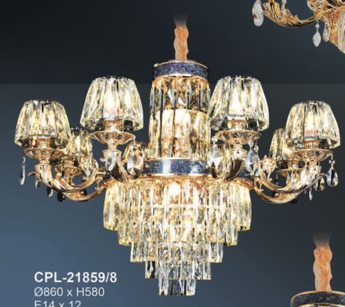 Đèn chùm Andora CPL-21859/8 Ø860*H580, E14x12