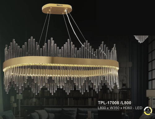 Đèn chùm Andora TPL-17008/L800 L800*W350*H360 - LED