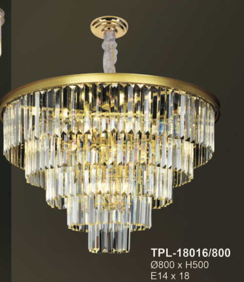 Đèn chùm Andora TPL-18016/800 Ø800*H500, E14x18