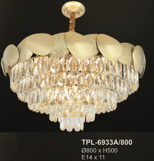 Đèn chùm Andora TPL-6933A/800 Ø800*H500, E14x11