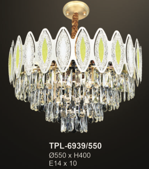 Đèn chùm Andora TPL-6939/550 Ø550*H400, E14x10