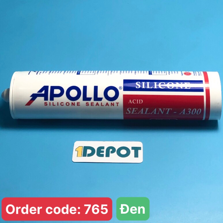 Keo silicone Apollo A300 300ml màu đen