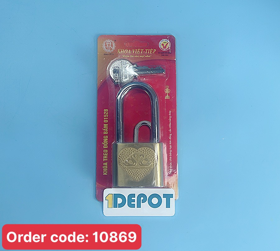 Khoá treo đồng Việt Tiệp 01528