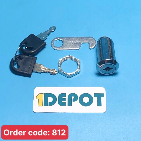 Khoá tủ cốp đường kính 20mm dài 30mm Vhardware 53398