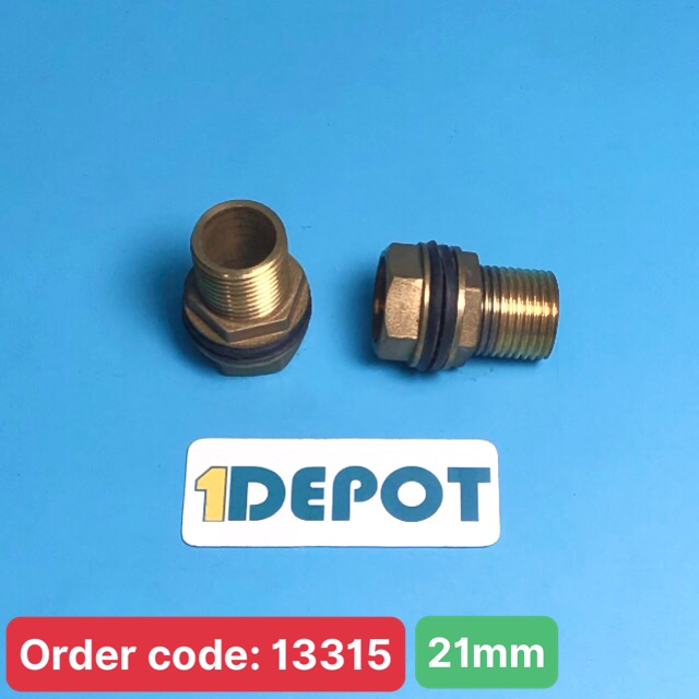 Khớp nối đồng cho bồn cầu Φ21mm