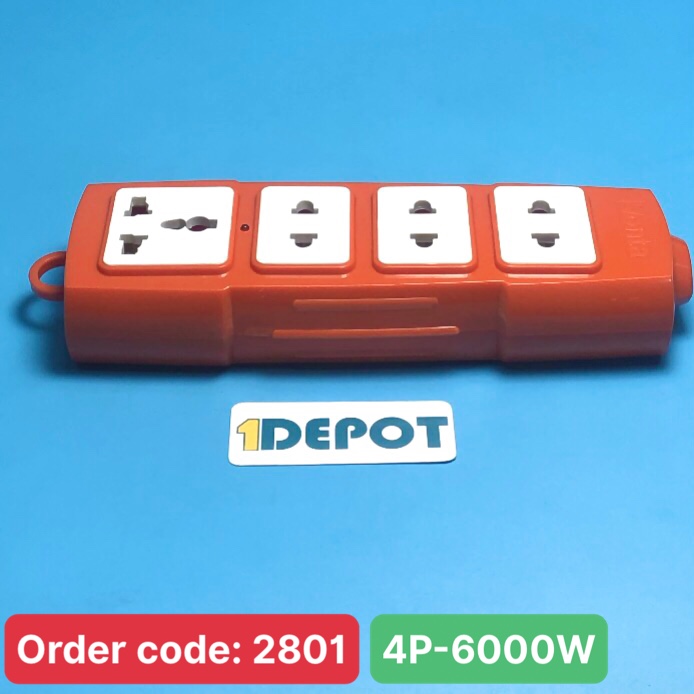 Ổ cắm chịu tải 6000W Vonta VOCCT4 30A-250V