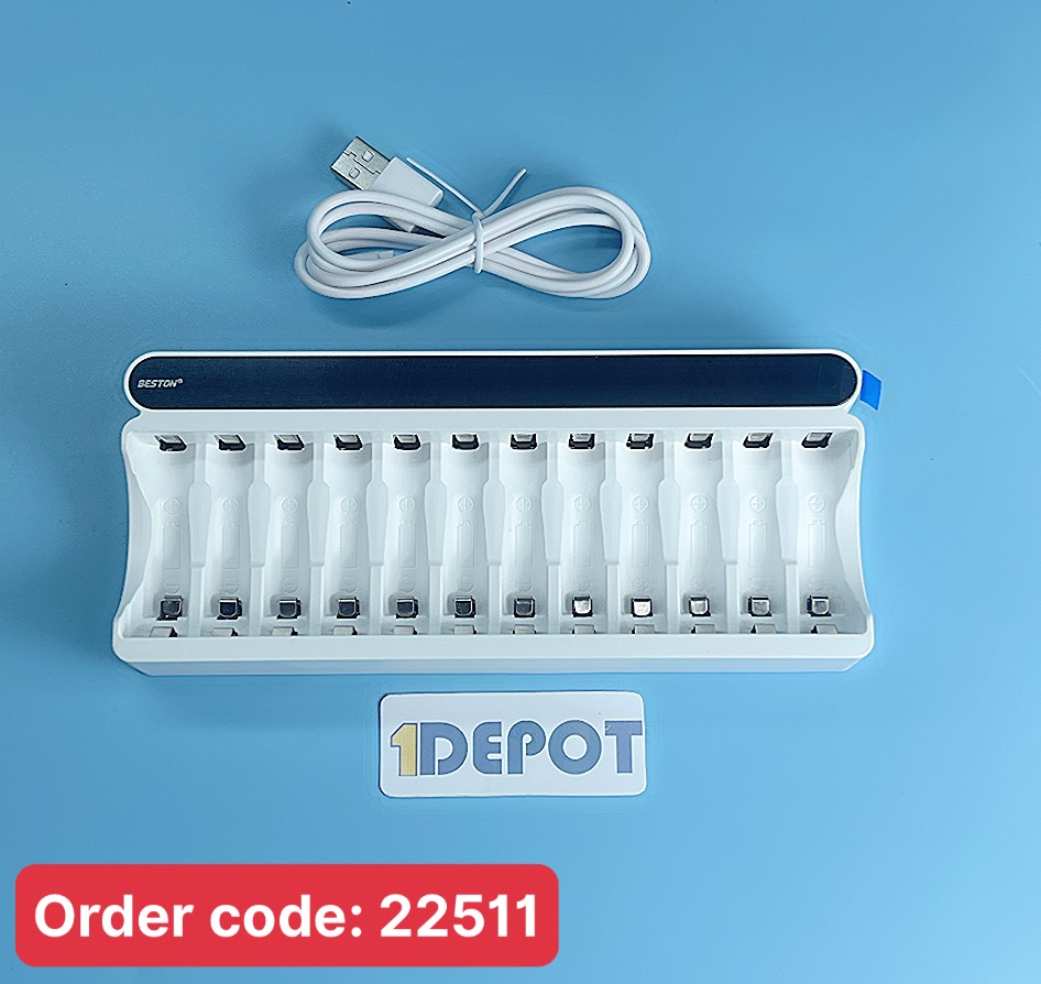 Bộ sạc 12 khe BST-C9025 Beston