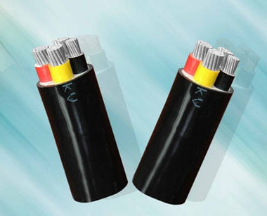 Cáp điện hạ thế (3 lõi nhôm + 1 lõi đất ruột nhôm, cách điên PVC giáp băng thép bảo vệ, vỏ bọc PVC) CADIVI AXV/DSTA - 3x185+1x95 – 0,6/1kV