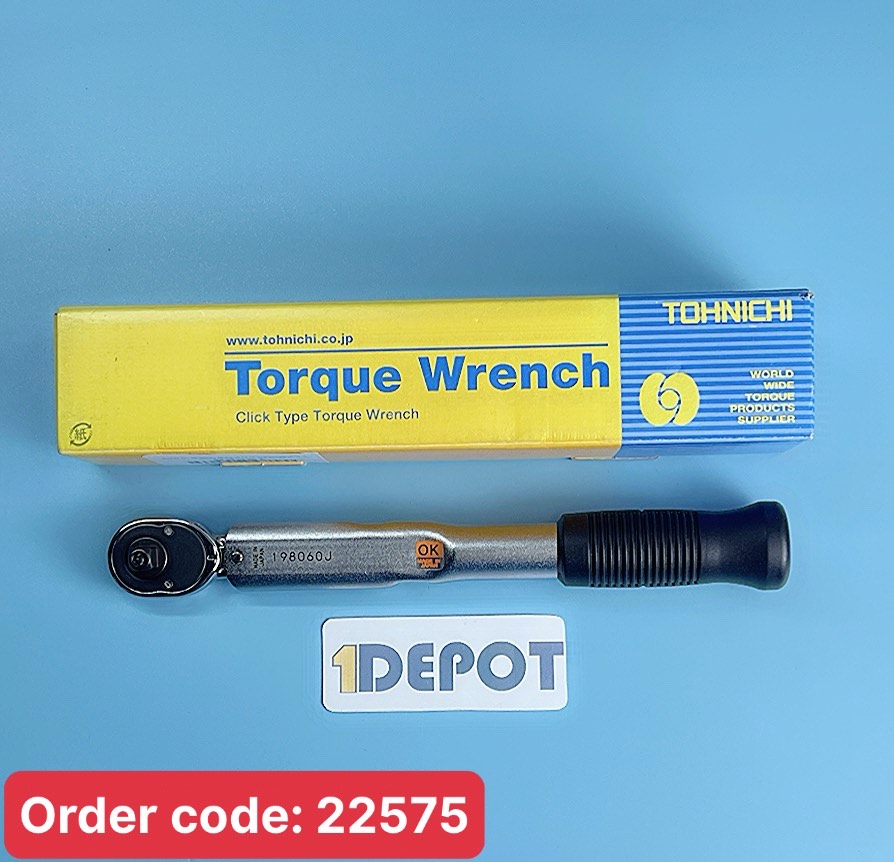 Cờ lê đo lực xoắn siết Tohnichi QSP12N4, dải lực 2-12N.m, đầu siết 1/4in