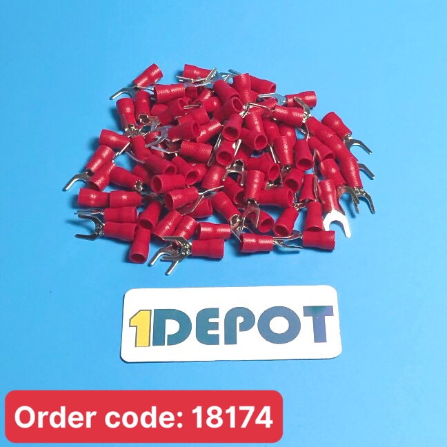 Đầu cos chữ Y bọc nhựa OEM SV2-5