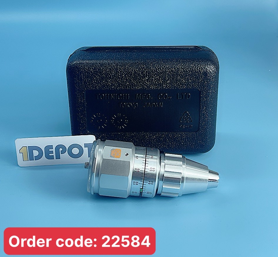 Đầu kẹp vít đo lực xoắn siết hai chiều Tohnichi ATG09CN-S, dải lực 0.1 ~ 0.9 cN.m, độ mở đầu kẹp 1-6.5mm