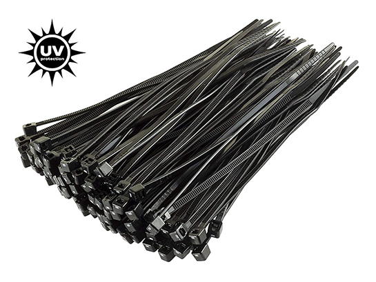Dây rút nhựa chống UV 300x7.6mm đen KST K-300HU ( 100 sợi/ gói)