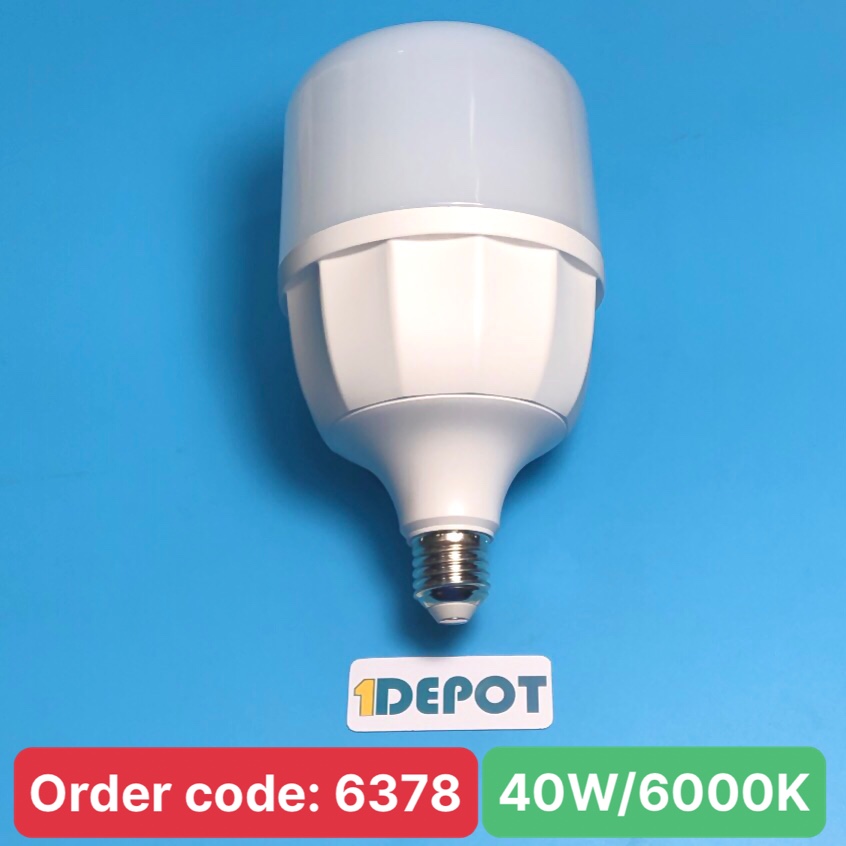 Đèn led Bulb 40W MPE, 118X216 mm - LBD2-40T ánh sáng trắng