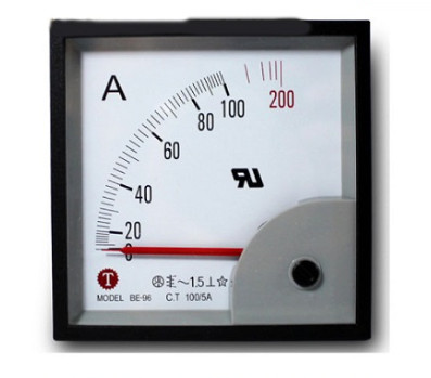 Đồng hồ Ampe 100A BE96-100/5A Taiwan Meters