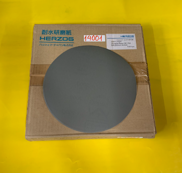 Giấy mài mẫu có keo dính Herzog 200Y-2000, đường kính 200mm, độ mịn grit #2000, 1 hộp/100pc