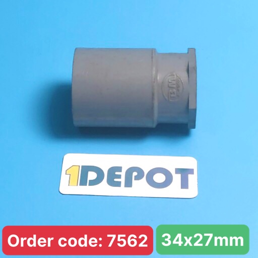 Nối rút có ren 34 x RT 27 D Nhựa Bình Minh