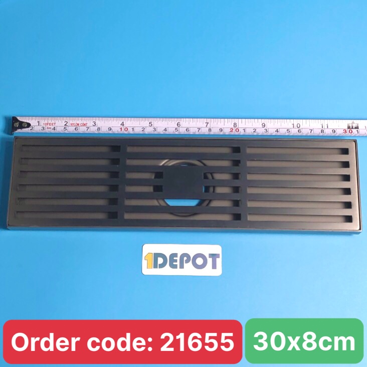 Phễu thoát sàn Inox Luco kích thước 30x8cm