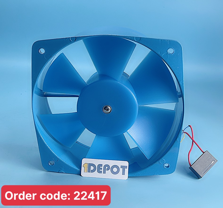 Quạt làm mát máy hàn 200FZY7-D 380V Màu Xanh